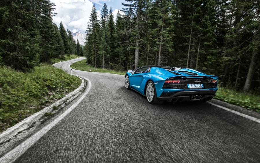  Lamborghini Aventador S Roadster 2017 года  (фото 21 из 27)